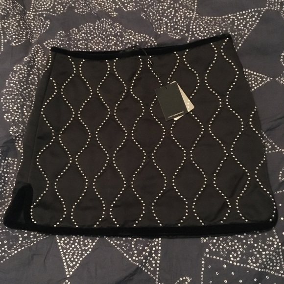 Alexander Wang Hourglass Studded Mini Skirt! NWT! - Picture 6 of 8